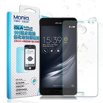 MONIA 華碩 ASUS ZenFone AR 5.7吋 ZS571KL 日本頂級疏水疏油9H鋼化玻璃膜 玻璃保護貼(非滿版)