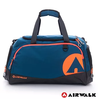 AIRWALK -大個子 運動家專用超大尼龍旅行袋丈青