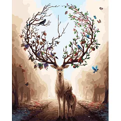 ArtLife藝術生活【66471】森林之鹿 _DIY 數字 油畫 彩繪