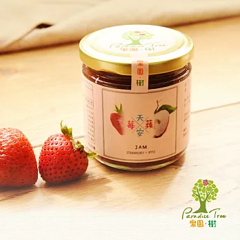 《樂園．樹》莓天蘋安-無農藥草莓蘋果雙果醬(共兩瓶)