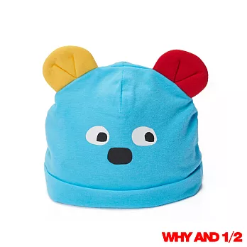 WHY AND 1/2 mini 普普熊嬰兒帽 多色可選46藍色