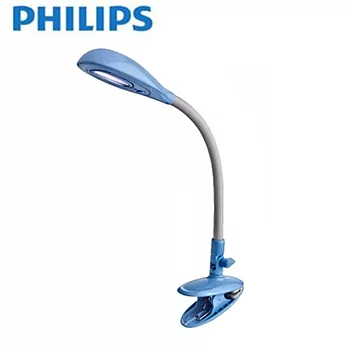 【飛利浦 PHILIPS】SPROUT 小飛俠 夾燈 (31666) 藍色藍色