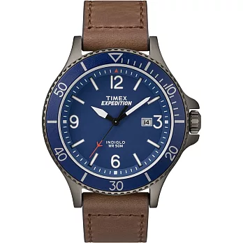 TIMEX 天美時 Expedition系列 精緻手錶 (藍 TXTW4B10700)