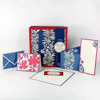 經典花卉卡片禮盒3款共60入附造型貼紙【Hallmark-卡片 盒卡/多用途】