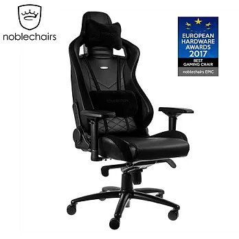noblechairs 皇家EPIC系列 電腦椅/辦公椅/電競超跑椅-PU經典款-黑