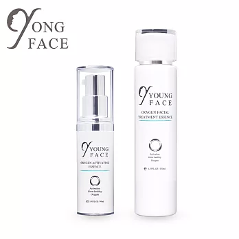 【YONG FACE 雅菲思】涵氧賦活獨家滋養煥顏組(新膚露130ml+精華液30ml)