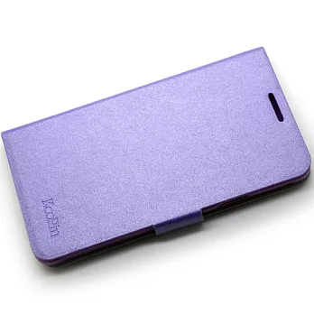 KooPin Samsung Galaxy Note 4 璀璨星光系列 立架式側掀皮套北歐紫