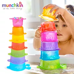 munchkin滿趣健─毛毛蟲疊疊樂洗澡玩具