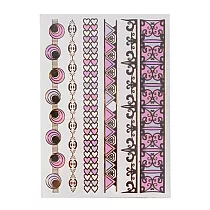 Snatch 玫瑰皇宮-紫外線變色金屬刺青貼