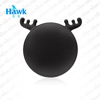 Hawk Mini Q麋鹿無線隨身藍牙喇叭黑色