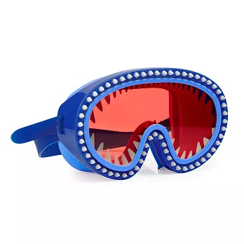 美國Bling2o 兒童造型泳鏡 大白鯊系列 - 藍色藍色