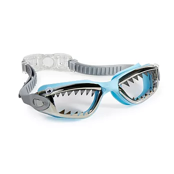 美國Bling2o 兒童造型泳鏡 鯊魚俠系列-水藍色水藍色