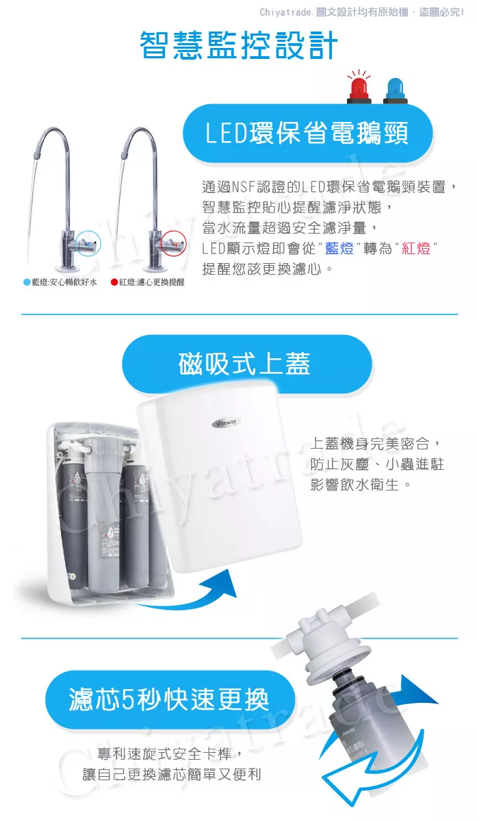Vitaway維他惠 VW-F137 活水機 二代 - 詳情4