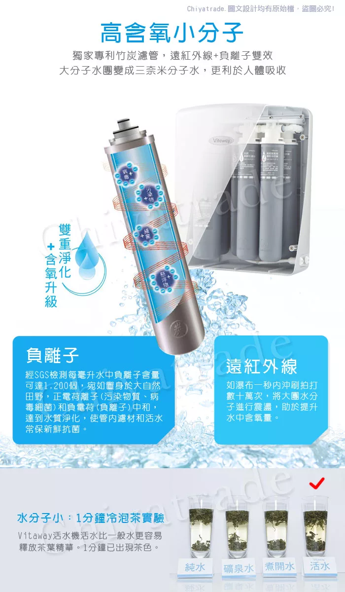 Vitaway維他惠 VW-F137 活水機 二代 - 詳情7