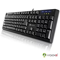 irocks KR 6260 24顆鍵防鬼鍵 遊戲鍵盤