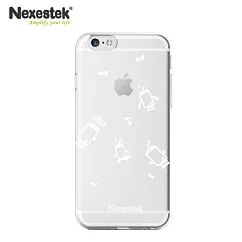 Nexestek iPhone 6 / 6S Plus 3H 高透光全包覆手機保護殼 (公仔款)
