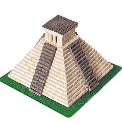 【Wise Elk】天然陶瓷磚建築套裝─瑪雅金字塔 750片