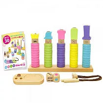 【親子良品】WOODY PUDDY 積木圈圈建築王國組-遊戲教具