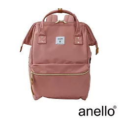 anello 新版基本款2代R系列 防潑水強化 經典口金後背包 Regular size─ 淺粉色