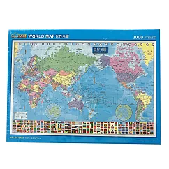 【台製拼圖】01─003 世界地圖world map (1000片)