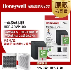 美國Honeywell 一年份耗材組 HRF─ARVP100 (適用HPA─100/HPA─5150)