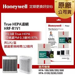 美國Honeywell H13 HEPA濾網 HRF─R1V1(適用HPA─100/HPA─5150/HPA─5250/HPA─5350)