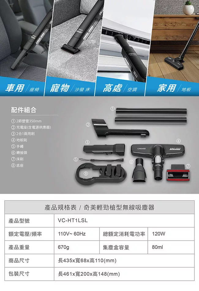 CHIMEI奇美 VC-HT1LSL - 詳情2