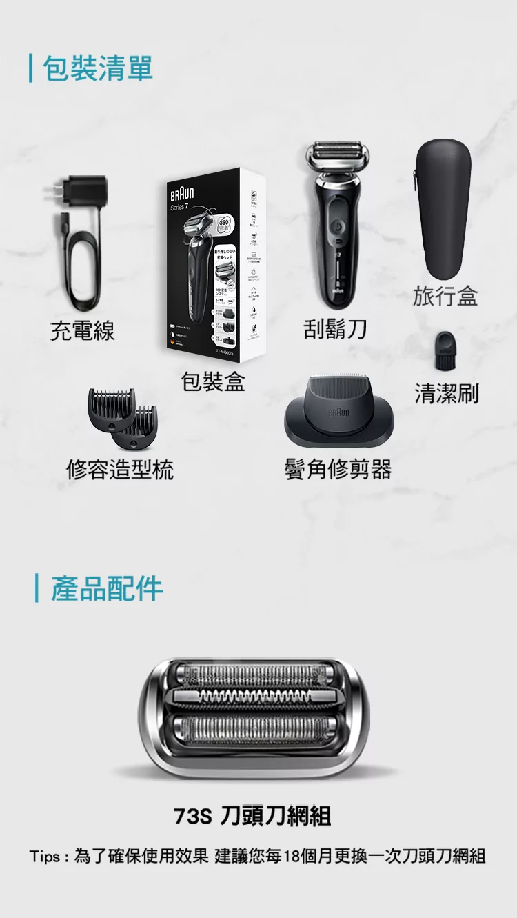 BRAUN德國百靈 71-N4500cs - 詳情9