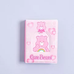 2入_彩虹熊 Care Bears 小卡收集冊 20頁 咕卡收集本 相本 名片本 粉色+藍色熊