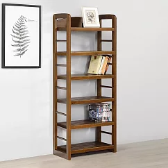 《Homelike》費歐娜實木六層開放書架 置物架 收納架 展示架 實木書架