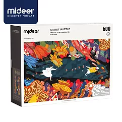 《MiDeer》── 愛麗絲夢遊仙境藝術拼圖(500片) ☆