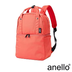 anello LAYER 防潑水機能性多收納 上下2層式後背包─ 亮橘色