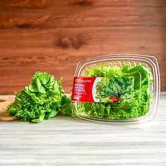【源鮮智慧農場】幼嫩綜合舒菜盒(生菜、沙拉、萵苣、水耕蔬菜)
