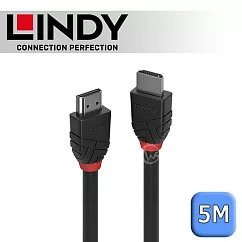 LINDY 林帝 BLACK 8K HDMI Type─A/公 to 公 傳輸線 5m (36774)