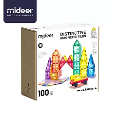 《MiDeer》── 多彩透光磁力片(100片) ☆