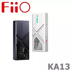 FiiO KA13隨身型平衡解碼耳機轉換器 平衡輸出最大550瓦 雙DAC晶片 台灣代理公司貨保固一年 午夜黑