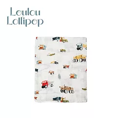 Loulou lollipop 加拿大竹纖維透氣包巾 120x120cm ─ 設計款 ─ 卡車特攻隊