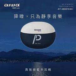AIWA 愛華 雙重降噪真無線藍牙耳機 AT─X80PANC