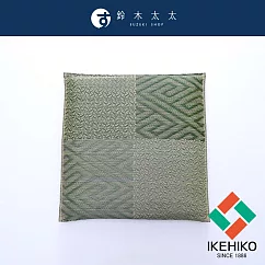 【九州IKEHIKO】天然和風藺草紋織坐墊共2色─ 綠色 | 鈴木太太公司貨