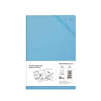 Neo smartpen|簡約時尚手札本 N handy book 亮麗藍