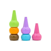 【AOZORA】日本BABY COLOR Basic Assort6 兒童安全無毒 積木蠟筆 無毒蠟筆(6色) 粉嫩款