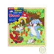 兔寶寶大豐收雙拼圖組