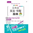 精裝攜帶本 新制對應版 日本語文法‧句型辭典— N1,N2,N3,N4,N5文法辭典（50K+DVD）