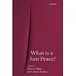 What Is A Just Peace?