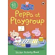 貼紙活動本Peppa at Playgroup