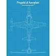 Progetti di Aeroplani Libro da Colorare per Adulti 1
