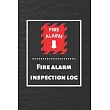 Fire alarm inspection log： Fire Alarm Journal─ Fire Register Log Book ─ Fire Alarm Service & Inspection Book─ Fire Safety Register ─ Fire Inciden