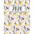 2020 Planner Weekly and Monthly： Pretty Cute Floral Schedule Organizer， Jan 1， 2020 to Dec 31， 2020， 8.5 x 11 Inches (21.59 x 27.94 cm)
