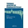 Thermal Analysis of Pharmaceuticals
