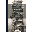 Woordenboek Der Nederduitsche En Fransche Taalen